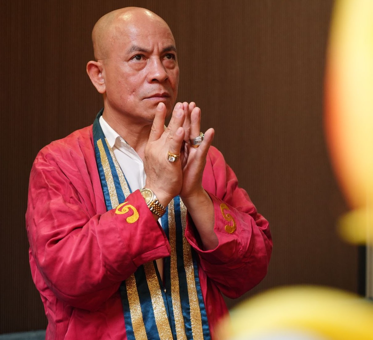 Ảnh chân dung Thầy Lương Ngọc Huỳnh giảng dạy